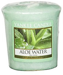 Yankee candle Samplers Candele Votive Aloe Water, Cera, Verde, 4.6 x 4.5 x 5.3 cm