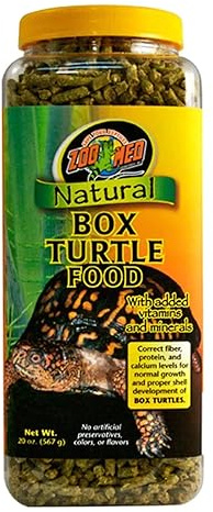 Zoo Med Natural Box Turtle Food 567 g, foderpellets för burksköldpaddor