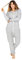 Moniz Damen Jumpsuit, Onesie, Overall (grau, S)