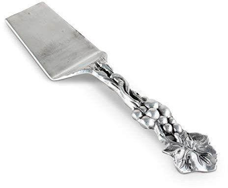 Arthur Court Grape Cake/Lasagna Server - Sand Cast Aluminum - Elegant Serving Tool - 10.75 Inch Long