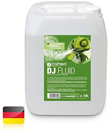 Cameo DJ FLUID 10 L – dimvätska med medeldensitet och medellång livslängd, 10 l