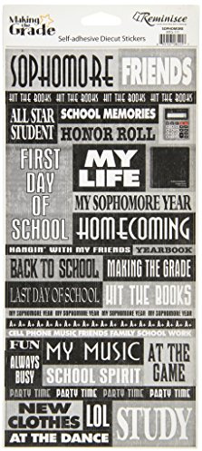 Reminisce MTG-111 Making The Grade Sophomore Quote Sticker