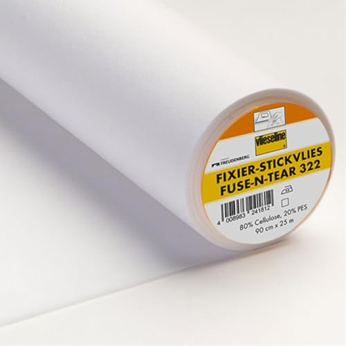 Vlieseline Fixier-Stickvlies 90 cm weiß, 1x0,9 m
