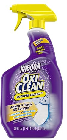 OxiClean Shower Guard Daily Shower Cleaner, 30 oz., Protects & Repels Stains