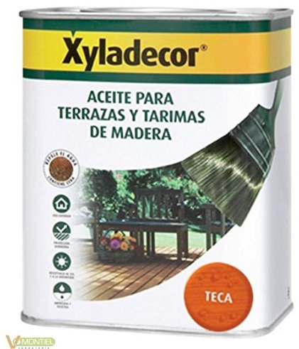 XYLADECOR 5179177 - Aceite TECA para terrazas y tarimas de madera