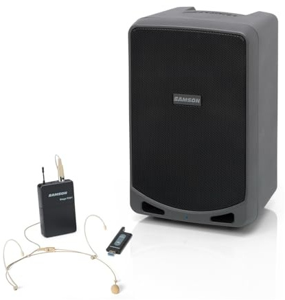 Samson - EXPEDITION XP106wDE - Sonorisation portable - 100W - Bluetooth - micro sans fil USB STAGE XPD1 Headset inclus