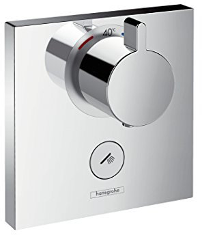 hansgrohe ShowerSelect Unterputz Highflow-Thermostat, für 1 Funktion + zusätzlicher Abgang, Chrom