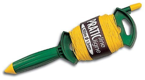 Tracciatore con Avvolgicorda con Filo Nylon Ø 1,5 mm Lunghezza 100Mt