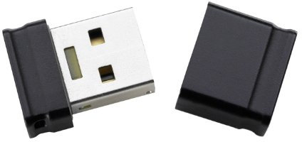 Intenso 3500460 Micro Line 8GB USB-Stick USB 2, 8GB - USB 2.0, Schwarz