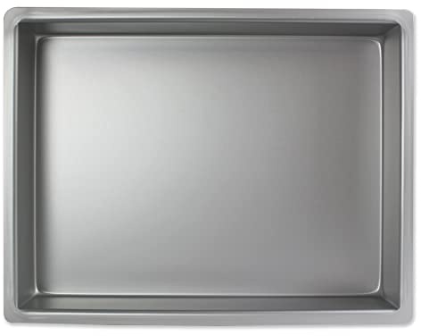 PME OBL11152 aluminium avlång kakform silver 25 x 35 x 5 cm djup