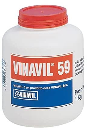 Colla Vinilica Vinavil 59 per legno, compensati, laminati plastici, cemento 5 Kg