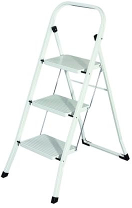 MAURER 23010105 Scala Acciaio 3 Gradini Uso Domestico