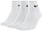 Nike Lightweight Quarter Training Sock 3er Pack Socken Sportsocken weiß/grau/schwarz, Farbe:weiß, Größe:M