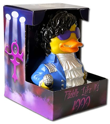 CelebriDucks - Paddle Like It's 1999 - Floating Rubber Ducks - Collectible Bath Toy Gift for Kids & Adults of All Ages