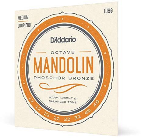 D'Addario EJ80 Cordes pour Mandoline