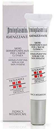 Farmaca International Protoplasmina IGIENIZZANTE siero dermopurificante per l'igiene cutanea 20 ml