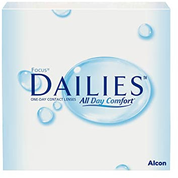 Focus Dailies All Day Comfort Tageslinsen weich, 90 Stück / BC 8.6 mm / DIA 13.8 / -3,50 Dioptrien