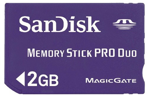 Sandisk 2 GB Memory Stick PRO Duo Memory Card
