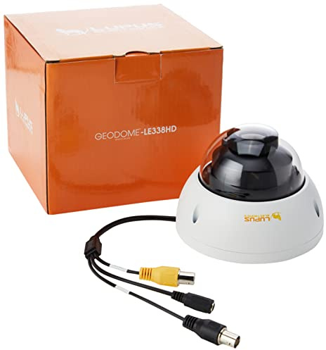 Lupus Electronics Geodome, LE 338HD wetterfeste Vario-Domekamera mit 1080p Auflösung und 30 m Nachtsicht, 13310