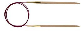 KnitPro Basix Birch Rundstricknadel, 40 cm Länge x 4.00 mm Stärken