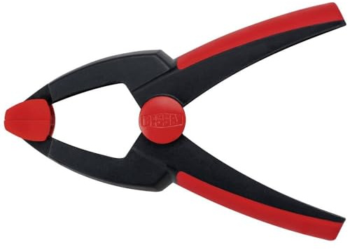 BESSEY Federzwinge Clippix XC2, Spannweite 25 mm Ausladung 30 mm, Funktional und ergonomisch griffig leicht und handlich, Gewicht 0,02 Kg