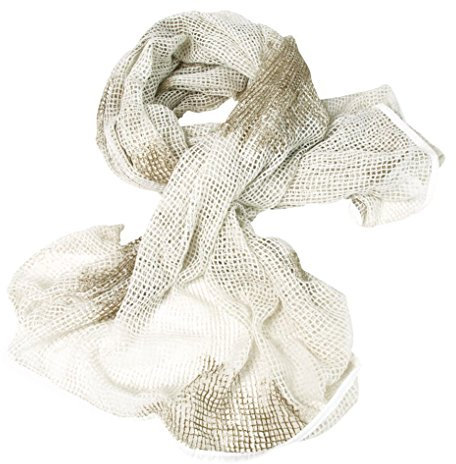 Mil-Tec Schal-12625007 Schal, Weiß, Einheitsgröße