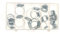 SW-Stahl S8055 - Set di fascette stringitubo, 26 pezzi, in cassetta