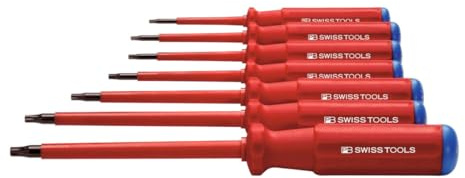 PB Swiss Tools Set di cacciaviti Torx, completamente isolati, 7 pezzi