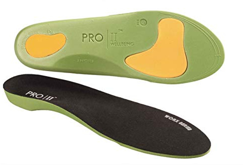 Pro11 Worx Series Orthotic Insoles, Podiatrist-Designed for Plantar Fasciitis, Work Boots, High-Impact Sports, Superior Arch Support, Pain Relief (5/6.5 UK S)