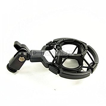 Studio Microphone Mic Shock Mount Holder for Large Diaphram Condenser Mic Clip