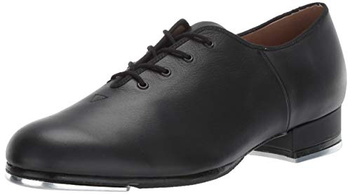 Bloch Dance Men's Jazz Tap Full-Sole Leather Tap Shoe, Black, 10.5 Medium US