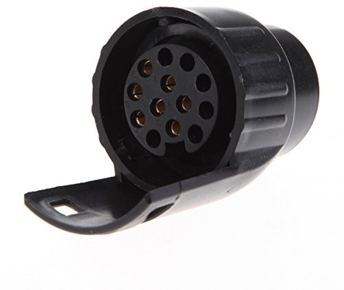 Amazingdeal365 Adaptateur convertisseur 13 broches pour remorque caravane vers prise de remorque 7 broches.