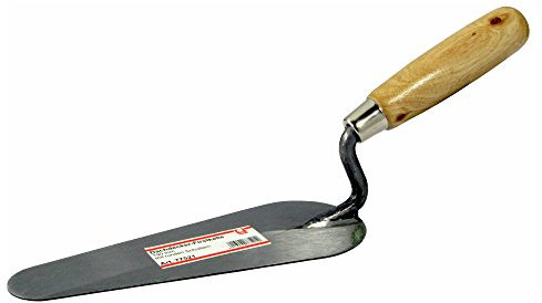 Dachdecker-Firstkelle 190 mm, S-Hals, runde Schultern