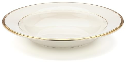 Lenox 6073977 Eternal Rimmed Bowl 1-Piece, Porcelain