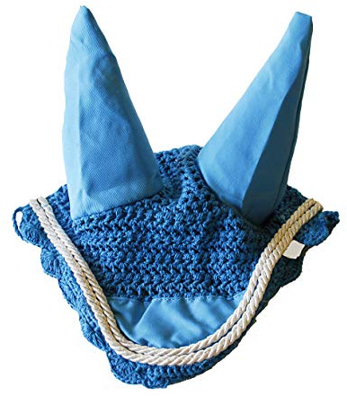 Rhinegold Fly Veil/Noise Muffler-Cob-Turquoise