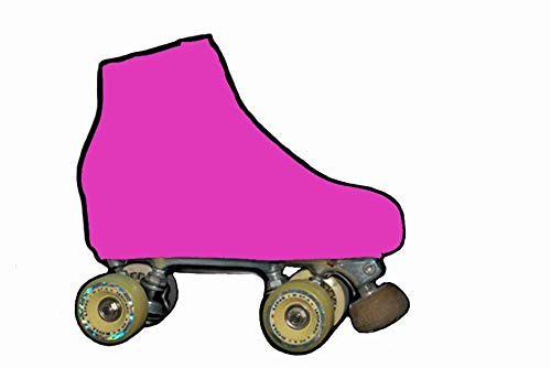 SILVYE Fundas Cubre Patines para Patinaje ARTISTICO Gama Rosa (Magenta, Talla M)