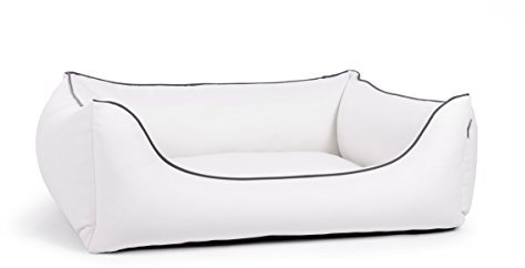 MyPado / ridge-shop.de Hundebett Worldcollection Kunstleder 70 x 50 cm, orthopädischer Visco Schaumstoff