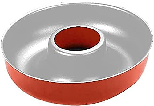IBILI MOLDE SAVARIN Cupra 26 CMS, Stainless Steel, rot/Silber, 26 x 26 x 5 cm