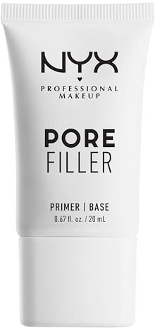 NYX Professional Makeup Pore Filler, Makeup Primer Base, Minimised Pores, Even Complexion, Light Formula, Vegan Formula