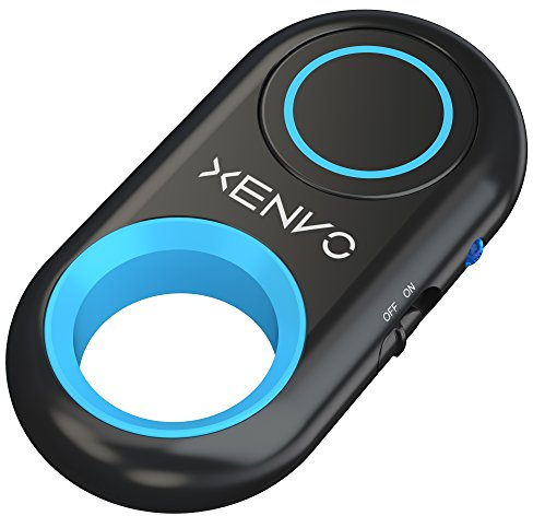 Xenvo Shutterbug - Camera Shutter Remote Control - Bluetooth Wireless Selfie Button Clicker - Compatible with iPhone, iPad, Android, Samsung, and Google Pixel Cell Phones, Smartphones and Tablets