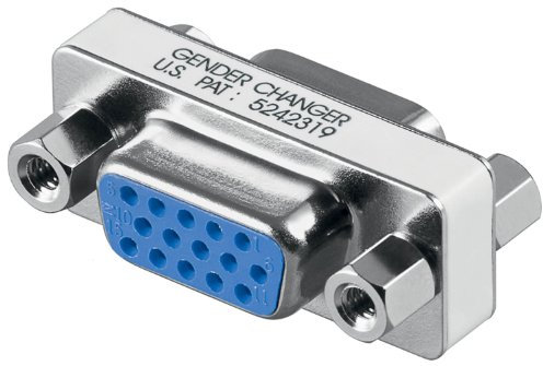 10 Stück Wentronic Gender Changer D-SUB (15polig, HD Buchse)