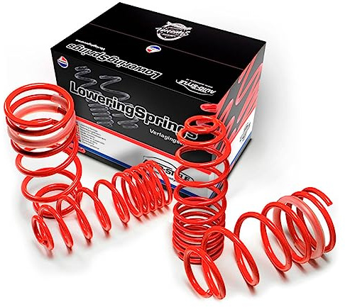AutoStyle Tieferlegungsfedern kompatibel mit Volkswagen Golf IV/Bora Variant 1.8/2.0/GTi/V5/TDi 12/98-11/03 45mm