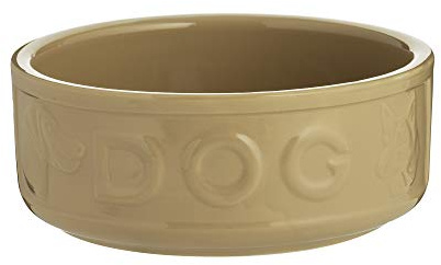 Mason Cash Cane Dog Bowl 18cm Medium Stoneware Pet Bowl, 1.2 Litre Capacity, Classic Design, Dishwasher & Microwave Safe, Ideal for Food and Water