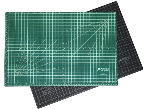 Adir Corp. Professional Self Reversible Healing Cutting Mat, 36 by 48-Inch, Green/Black
