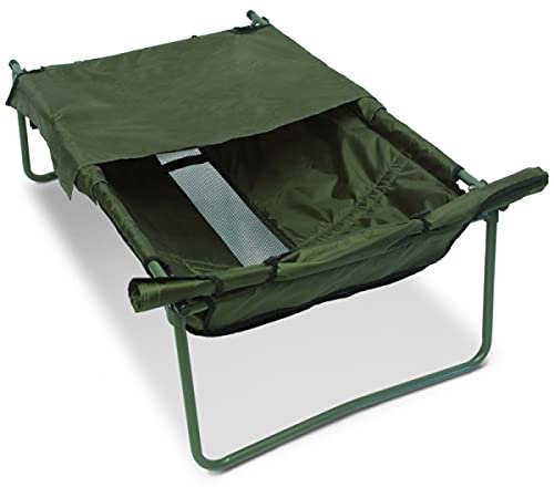 500 Carp Fishing Cradle Quick Set Up Green 100 x 65 cm