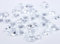 100 STK Deko Diamanten Acryl Tischschmuck Hochzeit Dekosteine Klar Kristall-Acryl-Diamanten transparent 1,2cm Deko Diamant Tischdeko Tautropfen Steine Dekoration Streuteile Hochzeitsdeko