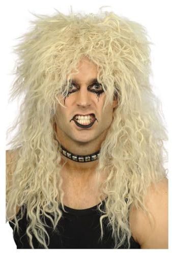 Smiffys Hard Rocker Wig (Blonde)