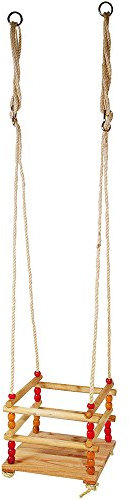 small foot Kleinkindschaukel aus Holz, fördert das Gleichgewichtssystem, Outdoor/Indoor, ab 18 Monaten, 1049