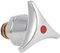 Cornat TEC302301 Ventiloberteil Dreikant, 1 / 2 Zoll, rot