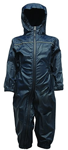 Regatta Kids Paddle Rain Suit - 24-36 Months - Navy